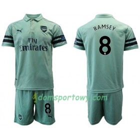 Koszulka Arsenal Ramsey 8 Dziecięcy Trzeci Koszulki Piłkarskie 2018-2019 Krótki Rękaw